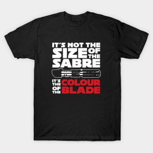 Size Matters Not (Red UK) T-Shirt
